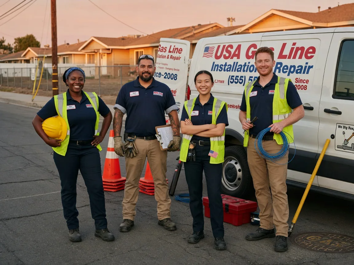 Gas Line Installation company in South Pittsburg, TN